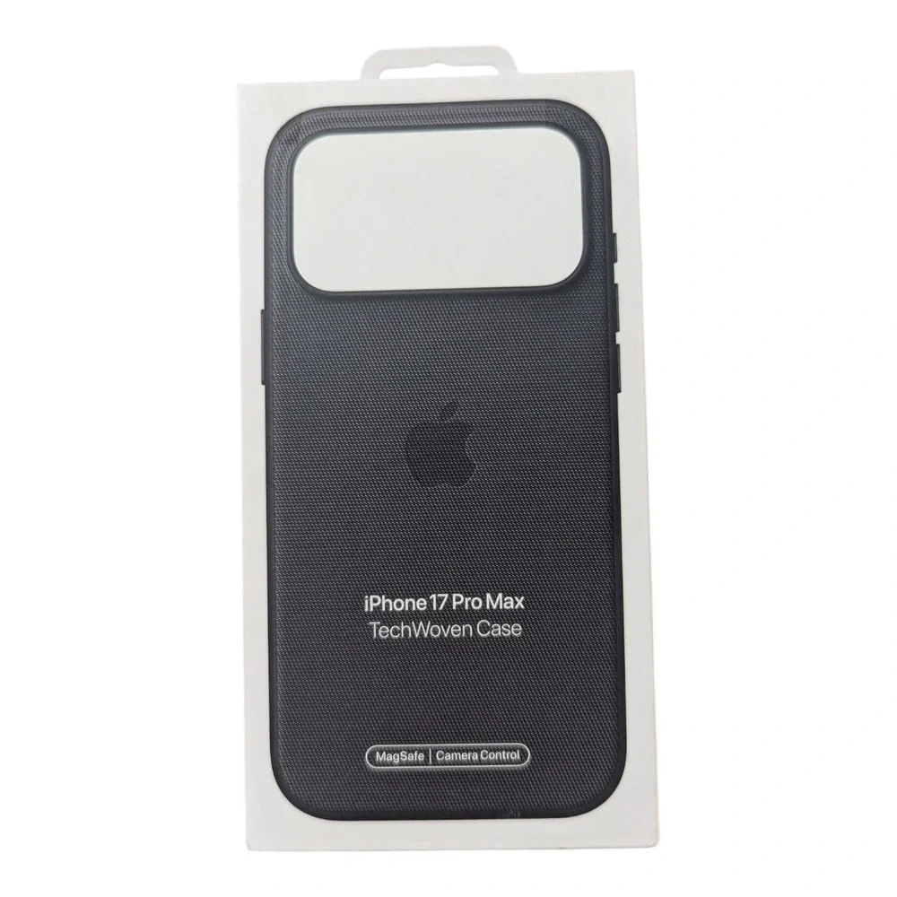 N3-O Apple Case for iPhone 17 Pro Max TechWoven with MagSafe~ Black